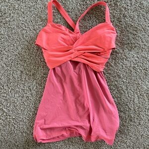 lululemon athletica Pink Twist Tank Top